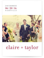 float + celebrate Wedding Announcements
