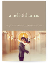 Pop of Color Wedding Announcements