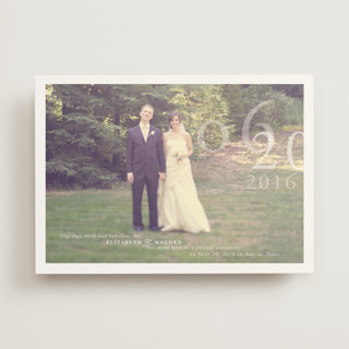 Belle Memoire Wedding Announcements