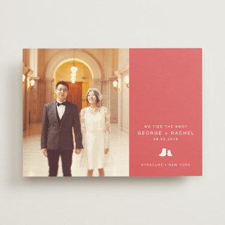 Sweet and Simple Wedding Announcements