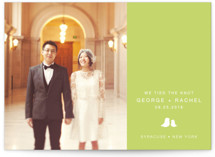 Sweet and Simple Wedding Announcements