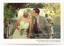 Vintage Photograph Wedding Announcements