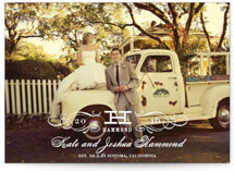 Vintage Wedding Announcements