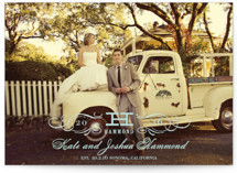 Vintage Wedding Announcements