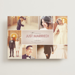 Bowtie Wedding Announcements