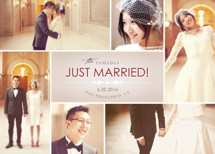 Bowtie Wedding Announcements