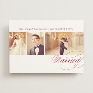 Love & Happiness Wedding Announcements