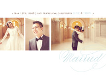 Love & Happiness Wedding Announcements