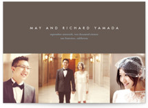High Style Wedding Announcements