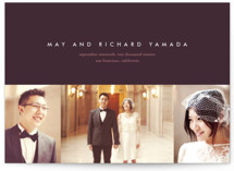 High Style Wedding Announcements