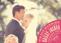 Vintage Typography Poster Wedding Announcements