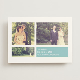 Modern Geometric Group Wedding Announcements