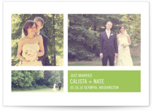 Modern Geometric Group Wedding Announcements