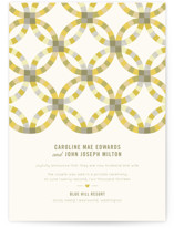Quilted Wedding Announcements