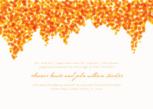 Bougainvillea Wedding Announcements