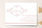 French Vintage Baptism and Christening Invitations