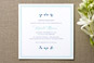 Petite Fleur Baptism and Christening Invitations