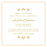 Petite Fleur Baptism and Christening Invitations