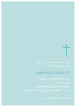 Bisect Baptism and Christening Invitations