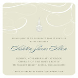 Little Church Baptism and Christening Invitations