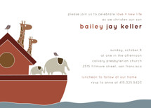 Noah Baptism and Christening Invitations