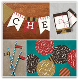 Red Velvet Revelry Party Decor