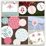 Blushing Owl Party Decor