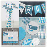 Big Whale Little Whale Party Decor