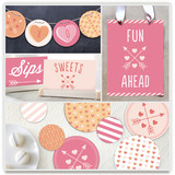Conversation Heart Valentine Party Decor