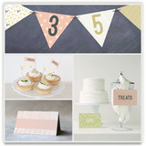 Arrowhead Pastels Party Decor