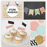 Let's Get This Party Started Party Decor