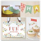 Botanical Affair Party Decor