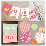 Princess Crown Party Decor