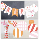 Pink Big Top Circus Party Decor
