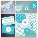 Pinwheel Party Decor