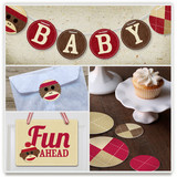 Sock Monkey Party Decor