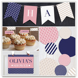 Preppy Party Decor