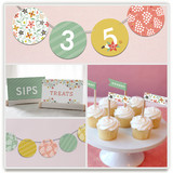 Botanical Affair Party Decor