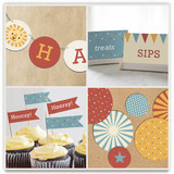 Paper Circus Party Decor