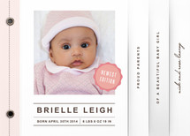 Medal of Honor Birth Announcement Minibook&trade; Cards