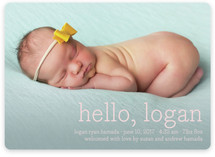 Hello Baby Birth Announcement Magnets