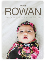 Meet Jacob Birth Announcement Magnets