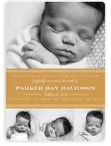 Oliver Birth Announcement Magnets