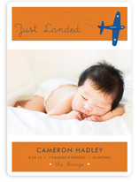 Fly By Baby Birth Announcement Magnets
