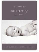 Bebe Chic Birth Announcement Magnets