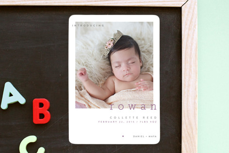 Innocent Birth Announcement Magnets