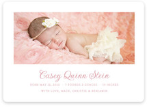 Pure Birth Announcement Magnets