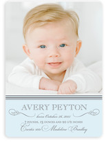 Sweet Sophistication Birth Announcement Magnets