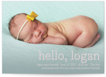 Hello Baby Birth Announcement Postcards