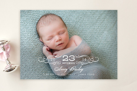 Vintage Baby Birth Announcement Postcards